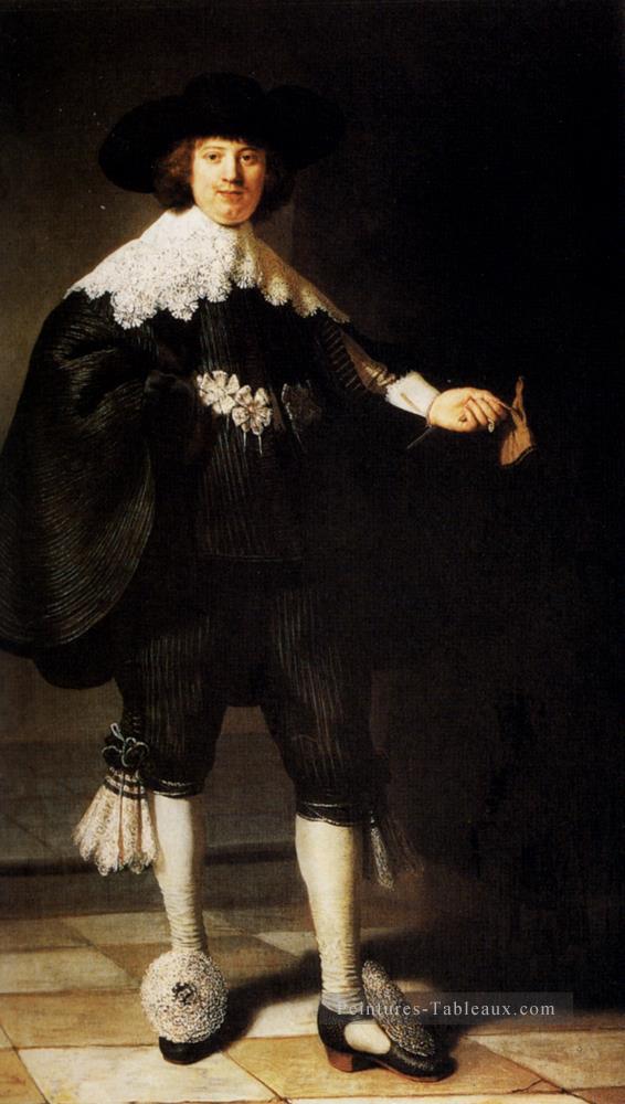 Portrait de Maerten Soolmans Rembrandt Peintures à l'huile